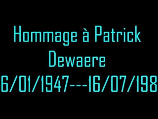 ❦Hommage à Patrick Dewaere 26/01/47 *16/07/82❦
