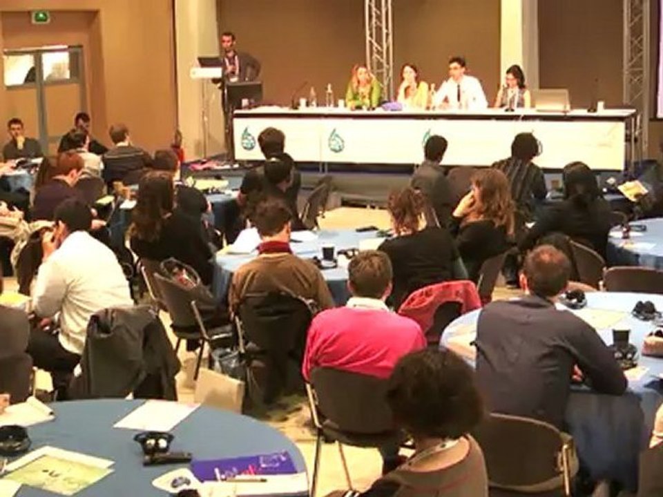 Les jeunes professionnels en action au 6ème Forum Mondial de l'Eau