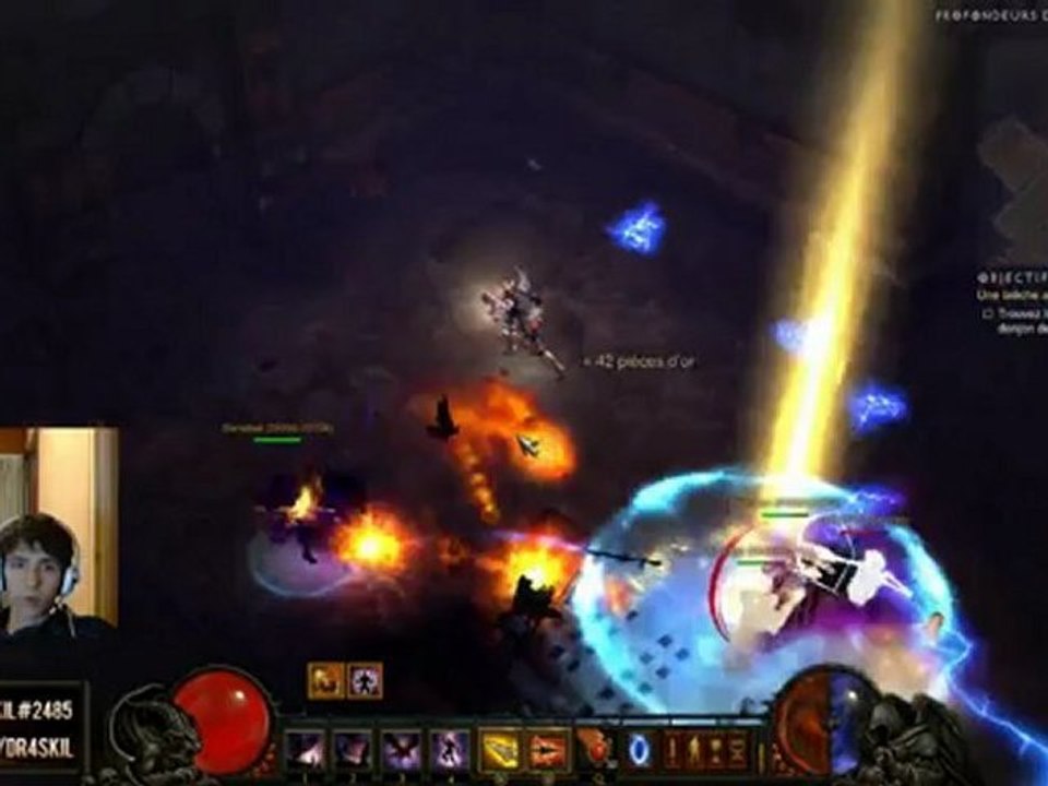 Suite du Let's Play Hardcore D3 avec Dr4skil (Fin de l'acte 1) puis avancement dans l'acte 3 et kill de diablo