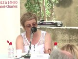 Intervention de Sylvie Baillon aux rencontres d'Avignon
