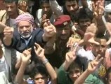 تدفق الالاف من اليمنيين لدعوة الحسم الثوري