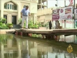 أضرار السيول في جنوبي باكستان