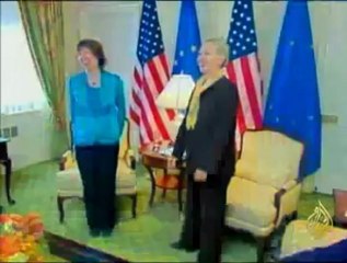 محاولة اقناع الفلسطينيين بالتخلي عن اعتراف دولي