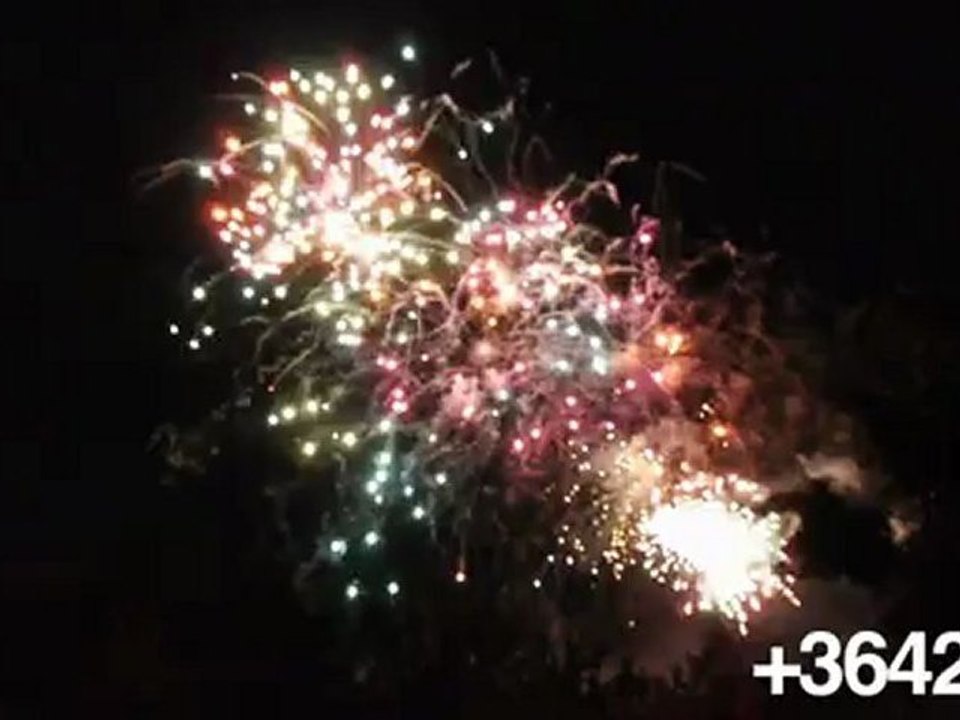FEU D ARTIFICE DU 14 JULLET - STRASBOURG