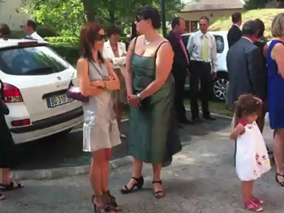 Famille au mariage Magali