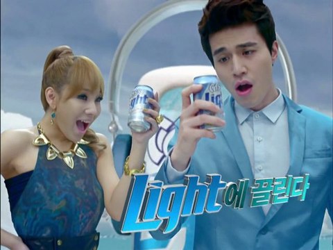 CL (2NE1) & LEE DONG WOOK 이동욱 CASS Light CF [HD]