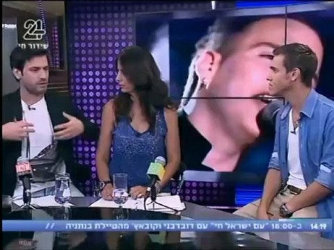 אלירז ועינת מארחים את נאור אורמיה חלק 1 כוכב נולד בצהריים 16.7.2012