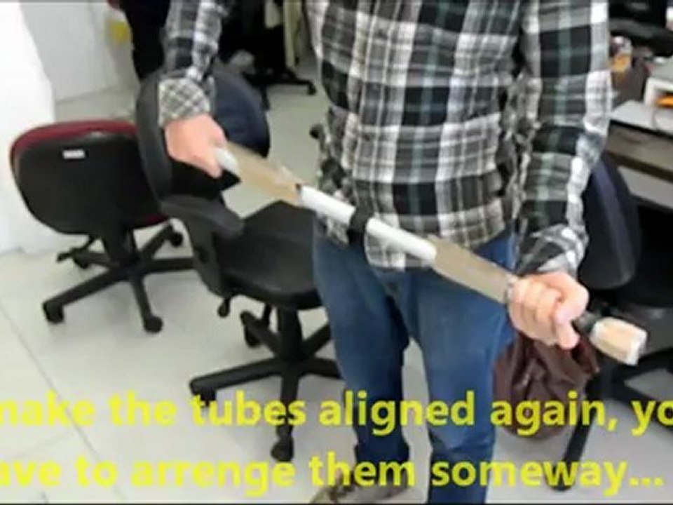 Aligned tubes