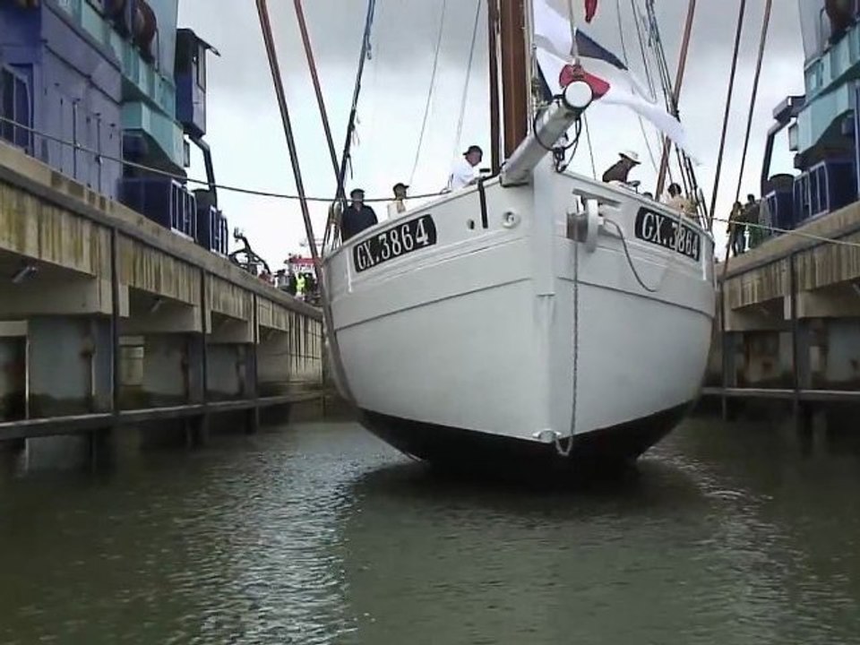 Mise à l'eau de Biche