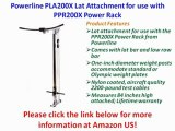 BEST BUY Powerline PLA200X Lat Attachment for use with PPR200X Power Rack