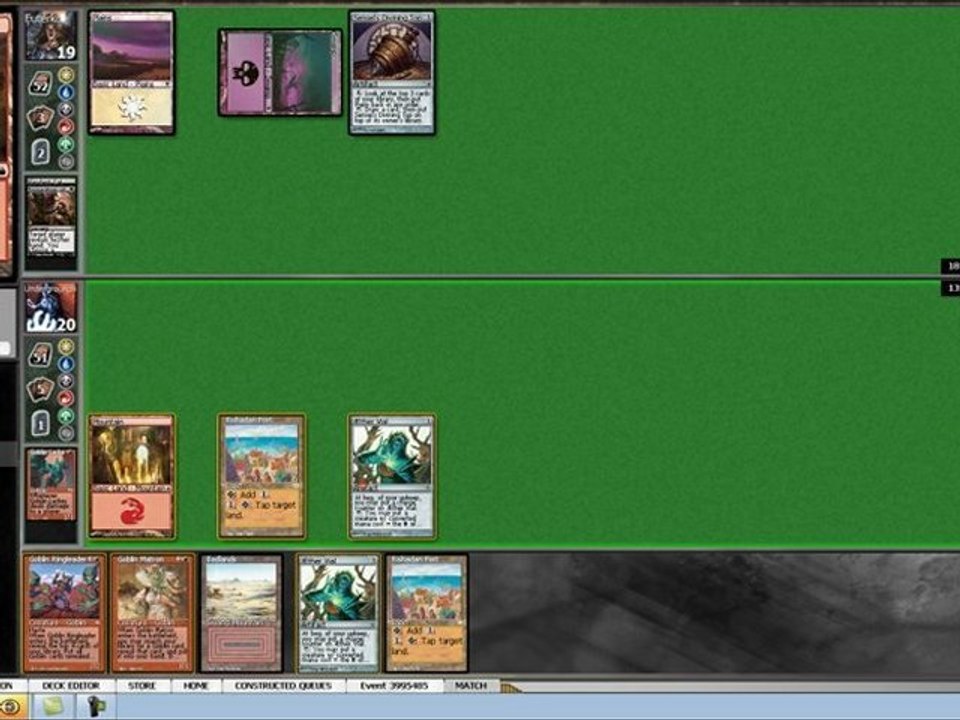 MTG - Legacy - Gob Rb Match 2