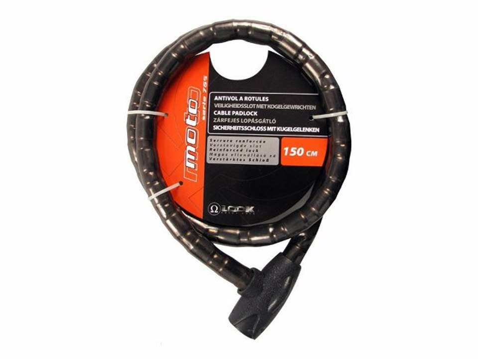 Antivol à rotules 150cm : Omega lock