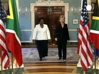 African leaders hail first woman at helm of AU