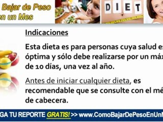 Como bajar de peso sin dejar de comer