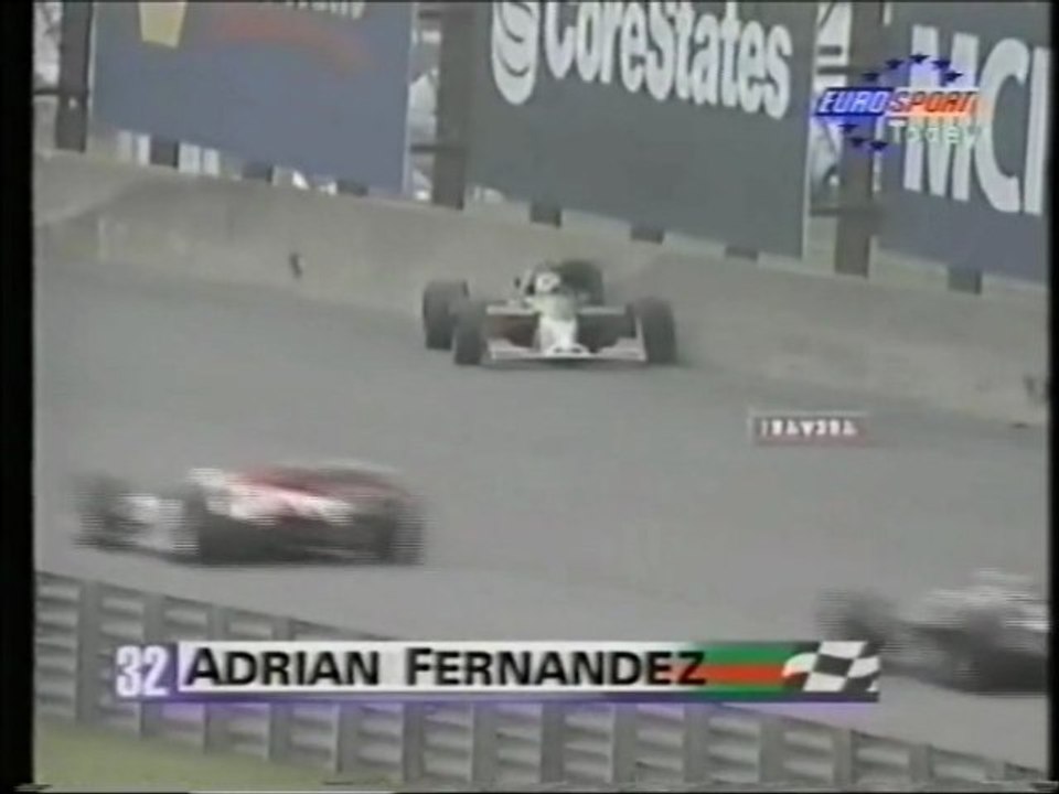 CART Nazareth 1997 Big crash Fernandez
