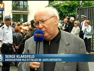 Serge Klarsfeld : "le devoir de mémoire en France est fait d'une façon remarquable"
