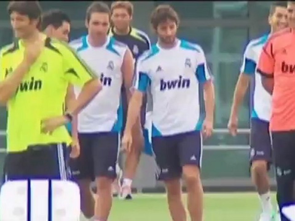 Trainingsauftakt bei real madrid