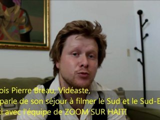 Témoignage d'un acadien qui a vécu l'expérience avec ZOOM SUR HAITI