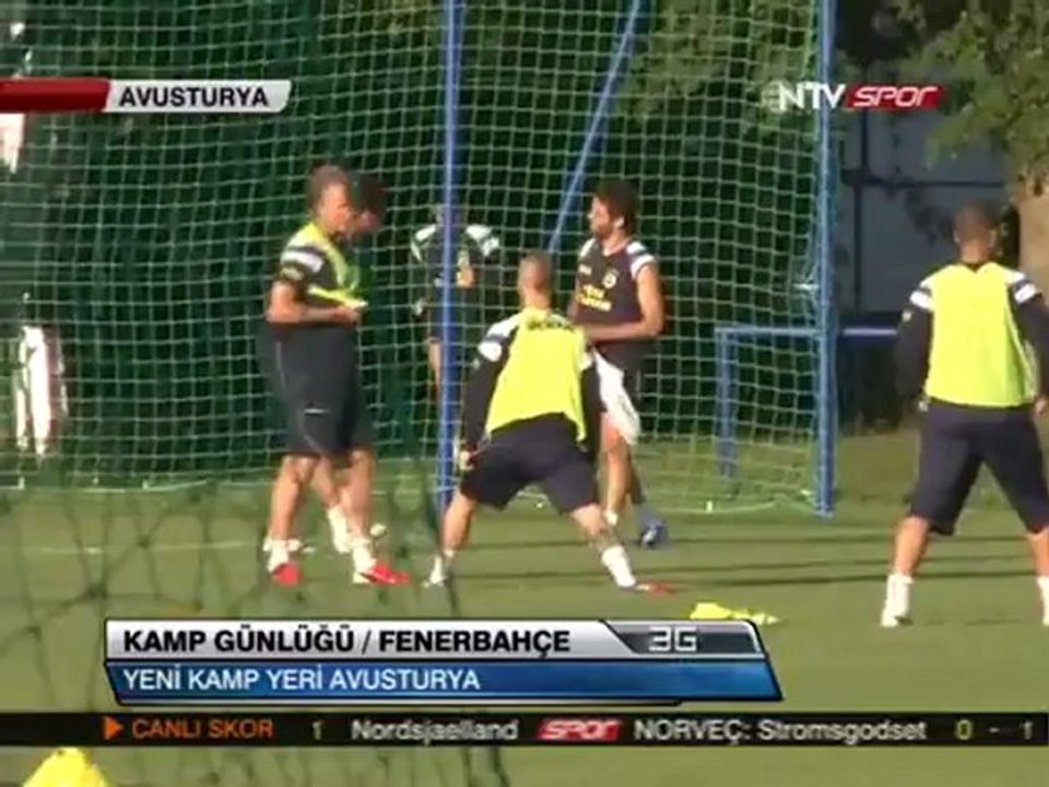 Fenerbahçe Avusturya'da hazırlıklara başladı