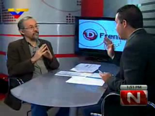 (VÍDEO) D Frente 14.07.2012 Entrevista a Guillermo Barreto Viceministro de Fortalecimiento de Ciencia y Tecnologia