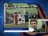 Casillas realiza clínica de fútbol en el estadio de la UCV