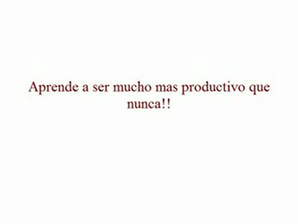 productividad