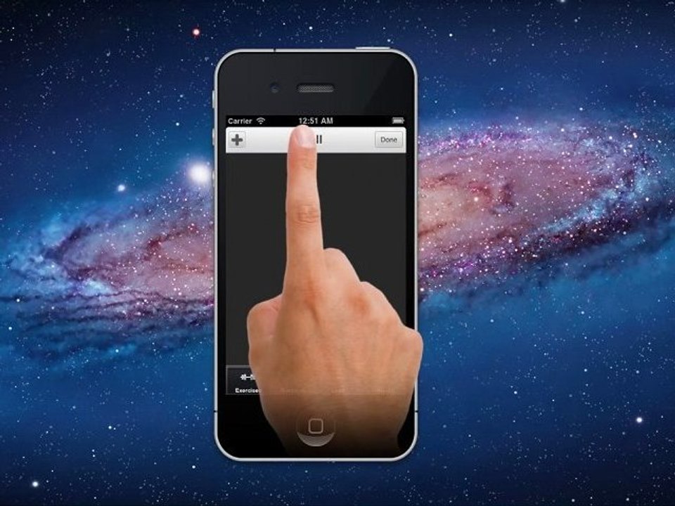 Fitness Point iPhone App