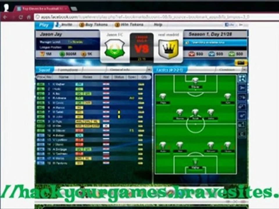 Top Eleven Be a Football Manager Hack $ FREE Download $ July 2012 Update