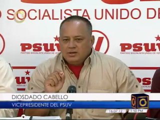 Diosdado Cabello señaló que no ha habido en la prensa "el equilibrio que tanto piden"