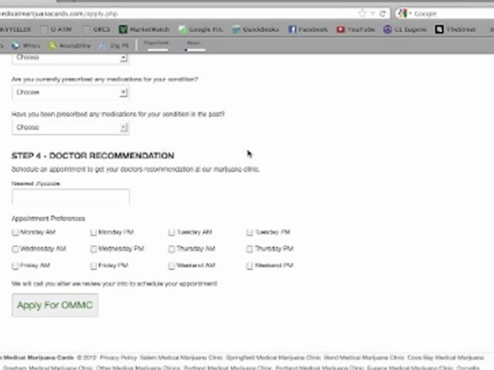 Keizer, Oregon Medical Marijuana Clinic |  Apply Online