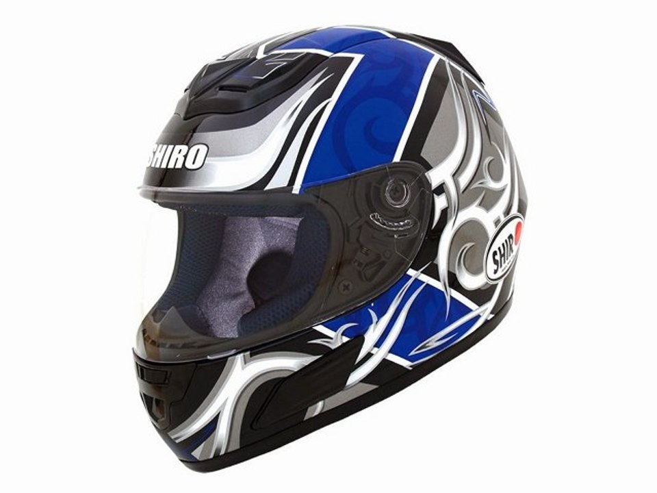 Casque intégral SH-996 Symbol II Bleu Mat