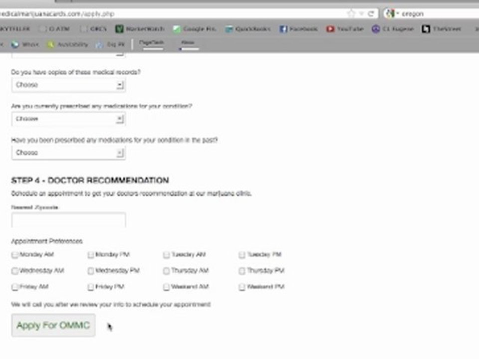 Ashland, Oregon Medical Marijuana Clinic | Apply Online