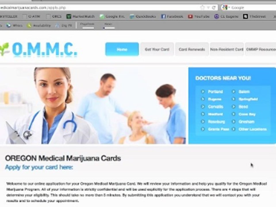 How you get a medical marijuana card in Oregon