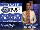 3581 47TH ST SAN DIEGO, CA 92105  FAIRMONT VILLAGE  San Diego Realtor ROY MASON