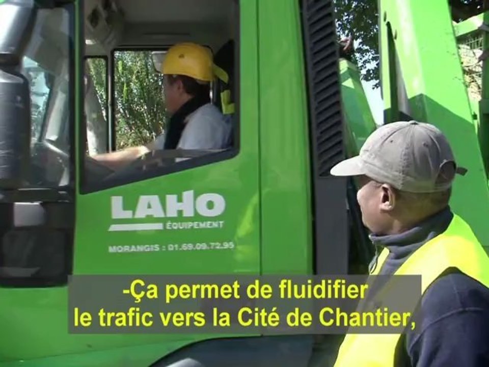Les Halles - Coté Chantier N°3 - Cité de Chantier