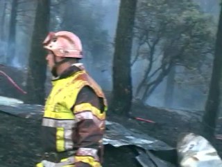 Feu de forêts ORGON 16.07.2012