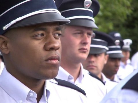 Le ministère de l'Intérieur dans le défilé du 14 juillet 2012