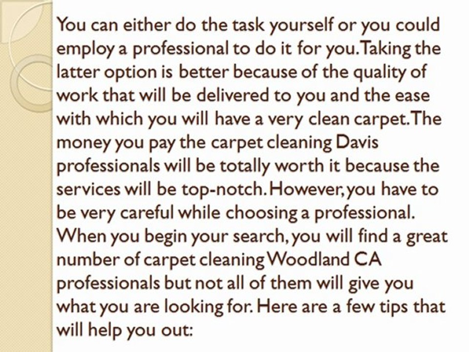 Carpet Cleaners