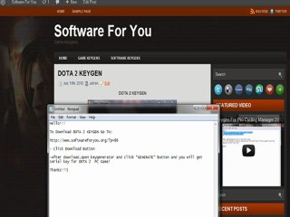 Dota 2 Keygen Free Download