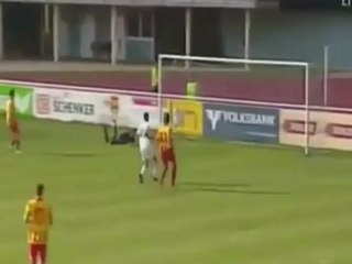 La volea imposible de Rafik Djebbour