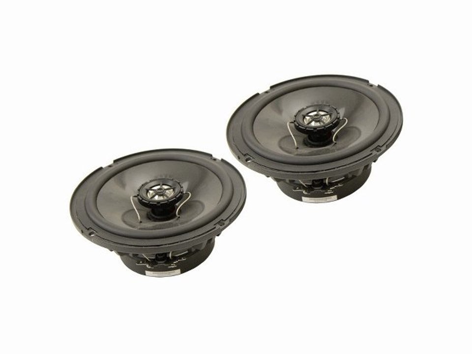 2 Haut-parleurs 2 voies coax. carbone Ø 169mm : 350W : Boschmann