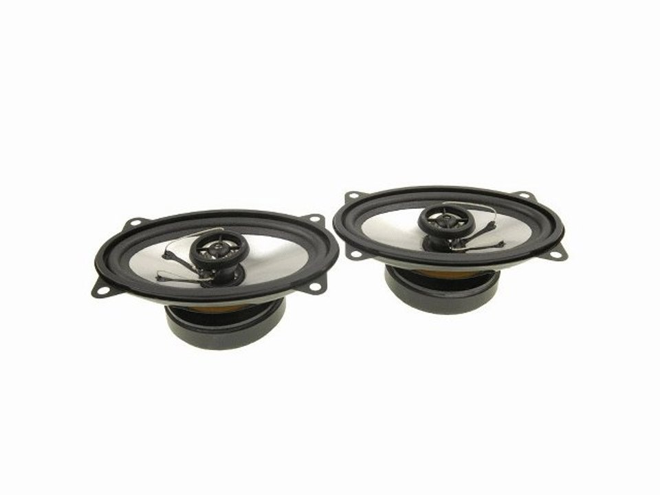 2 Haut-parleurs 2 voies Ø 95x155 : 80W : Sdx car audio
