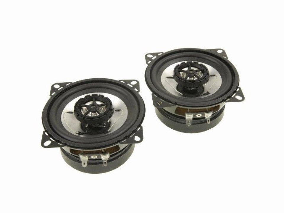 2 Haut-parleurs 2 voies Ø 100 - 80W - Sdx car audio