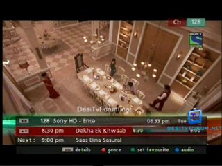 Dekha Ek Khwaab 17th July 2012 Video Watch Online Pt1