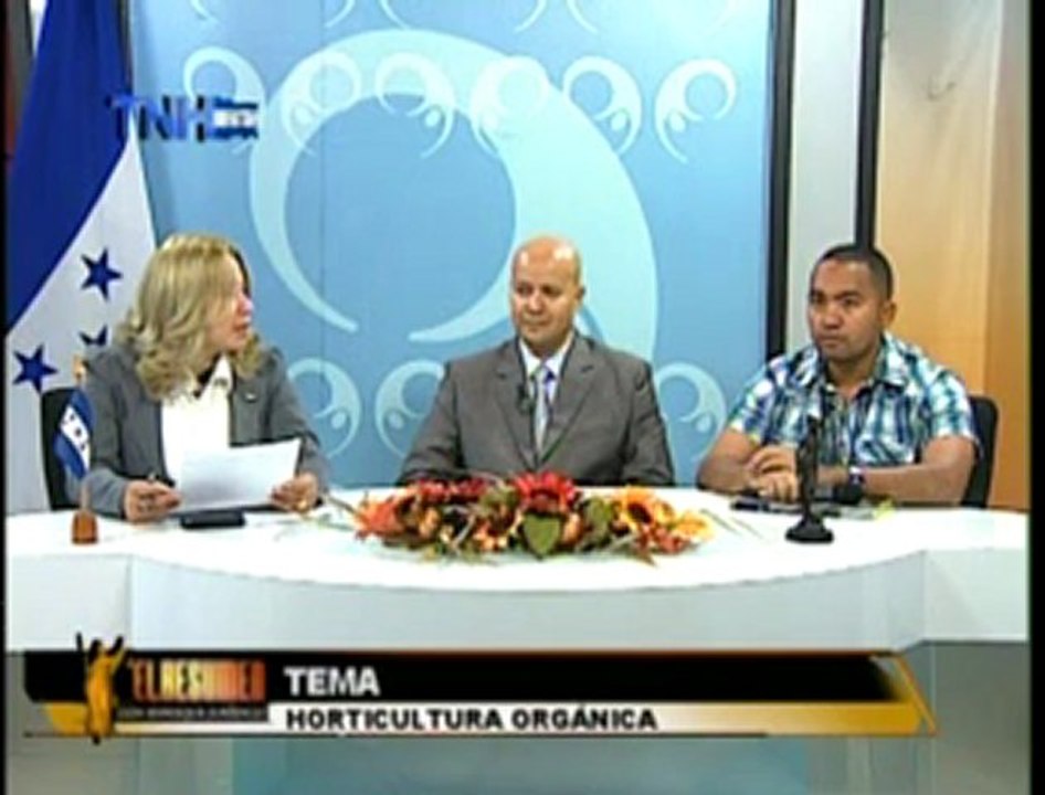 Agricultura Orgánica. Programa El Resumen con Enfoque Jurídico, Canal 8 TNH. 8 de julio del 2012.