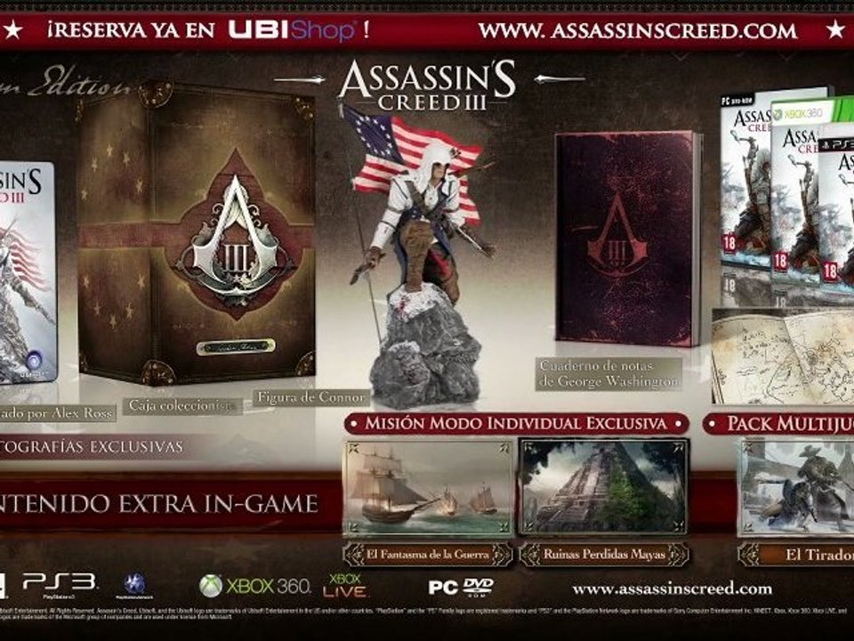 Assassins Creed 3 Unboxing de la Freedom Edition