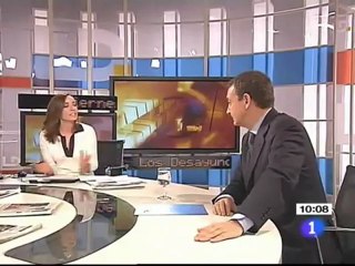 Zapatero se queja de "las críticas" a su Gobierno de TVE