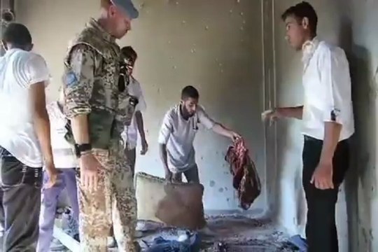 BM kamerasından Hama'daki katliam