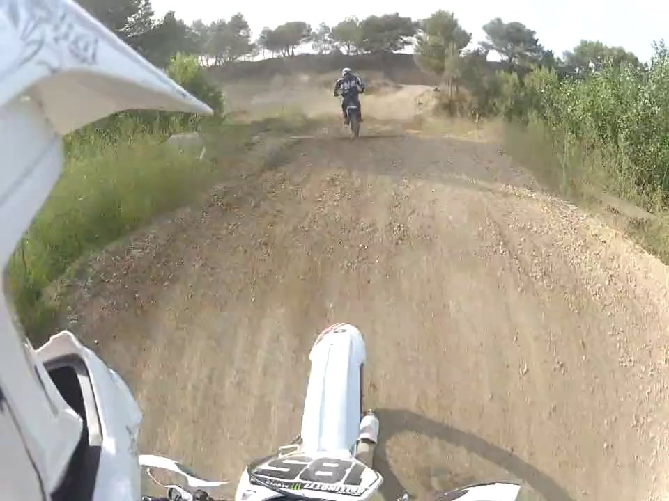 Motocross Chateauneuf 250 YZF