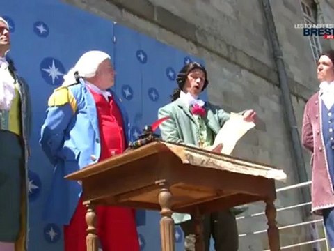 Les Tonnerres de Brest 2012 : Saynette lettre du Roi au commandant Lapérouse